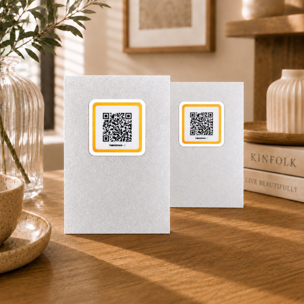 Starlight Gold — Autocollants QR Code